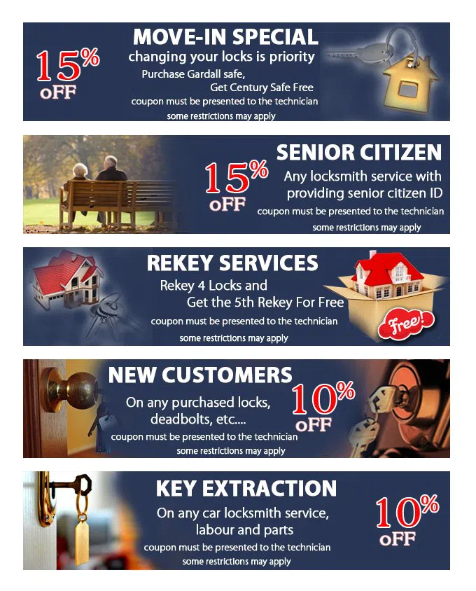 Locksmith Master Shop West Des Moines, IA 515-441-7035 - coupon21-set-five
